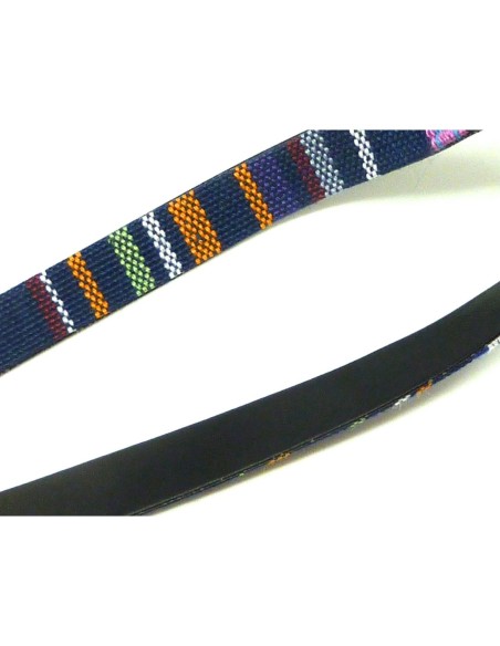 Lanière ethnique 10mm multicolore pas chère