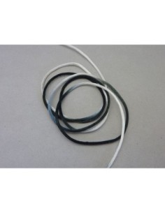 R-Fil Cordon Queue de rat multicolore dégradé de noir,... 2