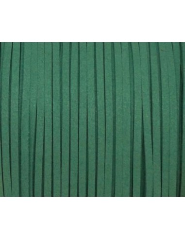 Lanière vert amande en suédine