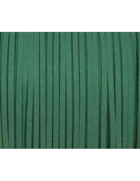 Lanière vert amande en suédine