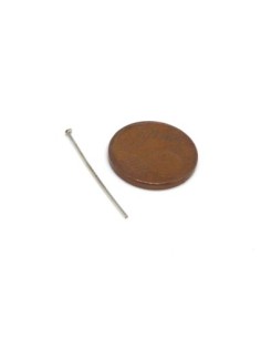 Lot de 100 tiges métalliques clous à tête plate 2,2cm en... 2