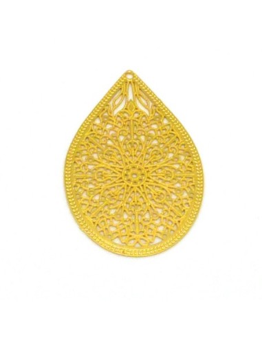 R-2 Estampes pendentifs larme goutte en...