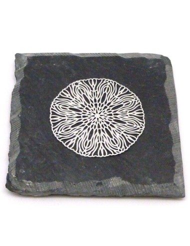 R-2 Estampes en filigrane ronde rosace très...