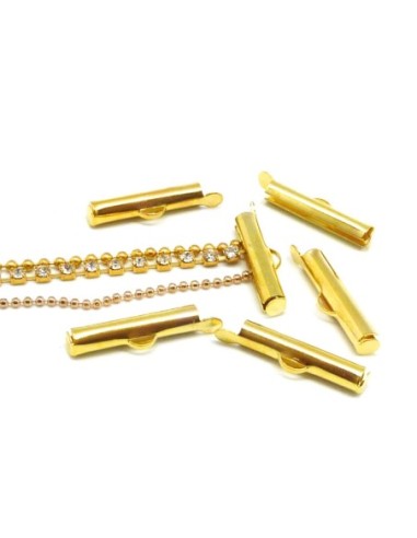 Embout cintre 20mm doré pour perles miyuki