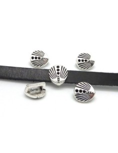 10 Perles passant Coquille saint Jacques Hérisson pour...