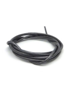 Cordon cuir gris ardoise 2mm
