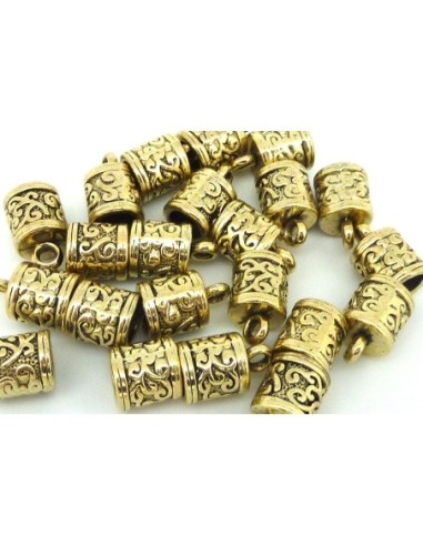 Cache noeud en métal doré pas cher