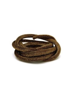 R-1m Cordon 6mm doré et noir en polyester et lurex -...