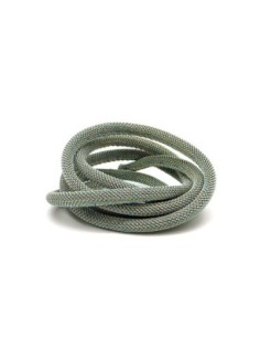 R-1m Cordon 6mm bleu pâle, bleu brillant et doré en...