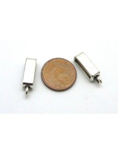 beliere argenté en metal pour lanière de 10mm pas chère 2