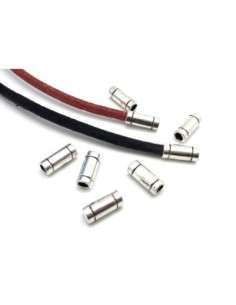 R-20 Perles tube embout de finition pour cordon de 3mm en...