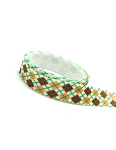 Galon élastique plat 15mm fantaisie pas cher