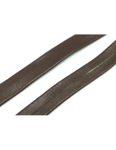 R-1,20m Lanière simili cuir 10mm de couleur marron foncé,... 2