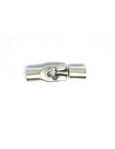 Lot de 10 Fermoirs T embout rond pour cordon de 5mm en... 2