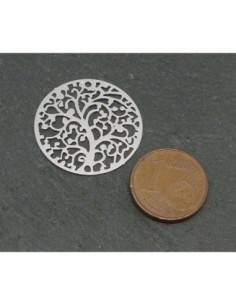R-2 Estampes connecteur en filigrane ronde arbre de vie... 2