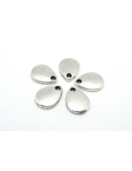 Sequin en métal argenté