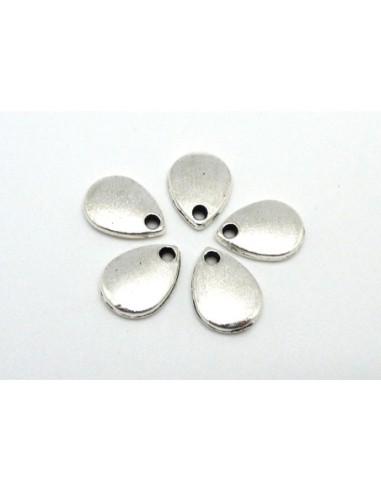 Sequin en métal argenté