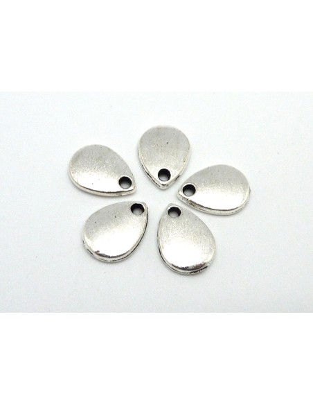 Sequin en métal argenté