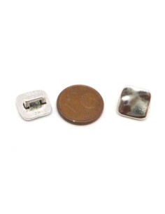 slide en métal argenté pour lanière de 4mm 2