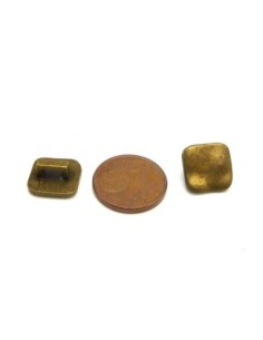 slide en metal de couleur bronze pour lanière de 4mm 2
