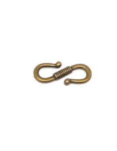 Lot de 20 Fermoirs, attache en S, 24,2mm en métal de... 2