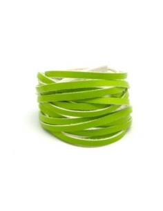 2,5m Lanière cuir synthétique effet vernis 3mm de couleur...