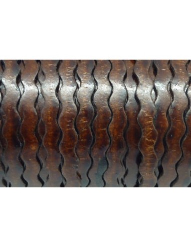 R-1m lanière cuir ondulé 6,5mm de couleur...