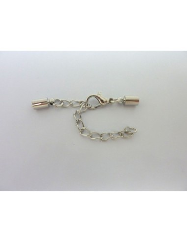 Fermoir pas cher pour cordon cuir de 3mm