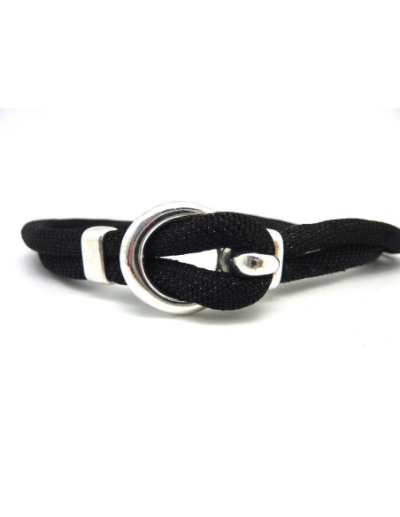 Fermoir crochet pour cuir de 5mm