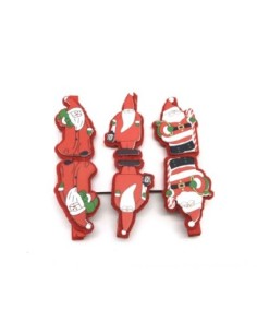 Pince à linge père noel 2