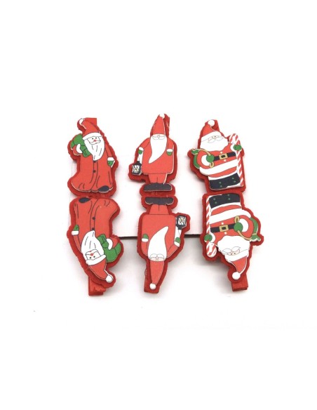 Pince à linge père noel