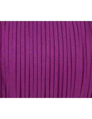 Lanière suédine rose byzantin pas chère