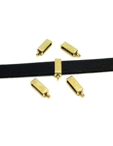 5 Perles support breloque bélière pour lanière...
