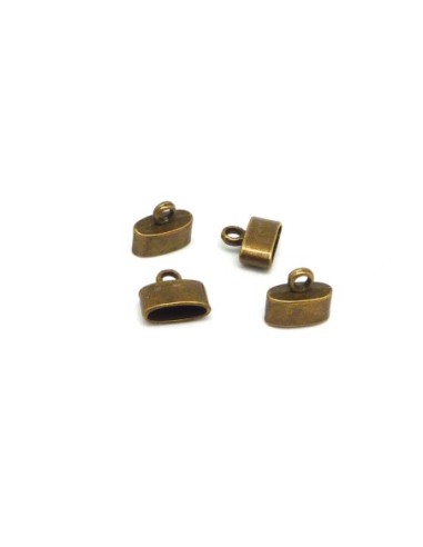 Embout ovale pour lanière 9mm x 3mm pas cher