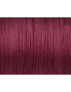 Fil de jade 0,8mm vieux rose fuchsia  pour bracelet WRAP, SHAMBALLA 2