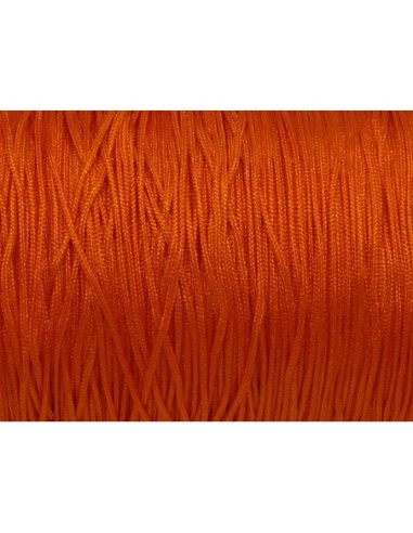 10m Fil de jade 0,8mm de couleur orange  - idéal noeud coulissant - WRAP - SHAMBALLA