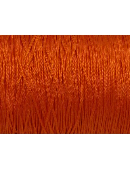 10m Fil de jade 0,8mm de couleur orange  - idéal noeud coulissant - WRAP - SHAMBALLA