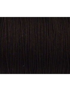 Fil de jade marron foncé brun 0,8mm 2