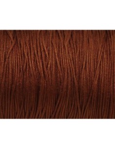 Fil de jade 0,8mm marron roux cuivré pour création bracelet wrap 2