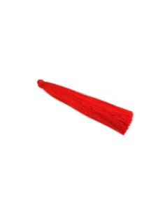 Pompon 12 cm rouge 2