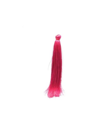 Pompon 12 cm rose fuchsia