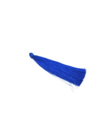Pompon 12 cm bleu
