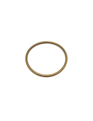 5 grands anneaux fermés cercles 34,5mm en métal de couleur bronze pour attrape rêve par exemple