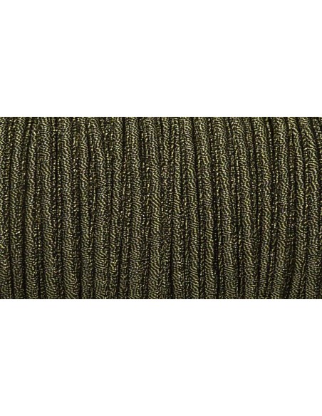 Ruban soutache couleur doré et noir