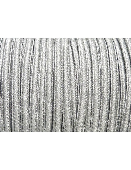 Ruban soutache couleur gris argenté