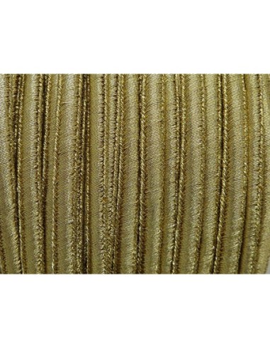 Ruban soutache couleur doré