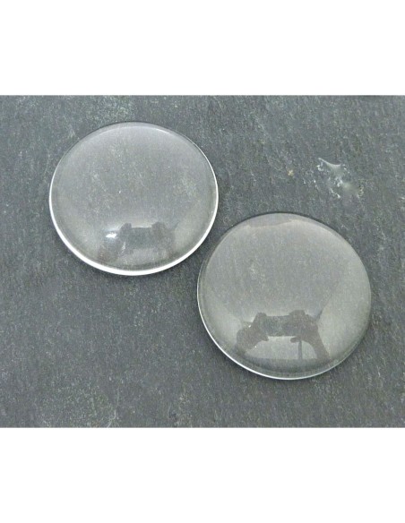 Cabochon rond 35mm loupe en verre Cabochon 35mm