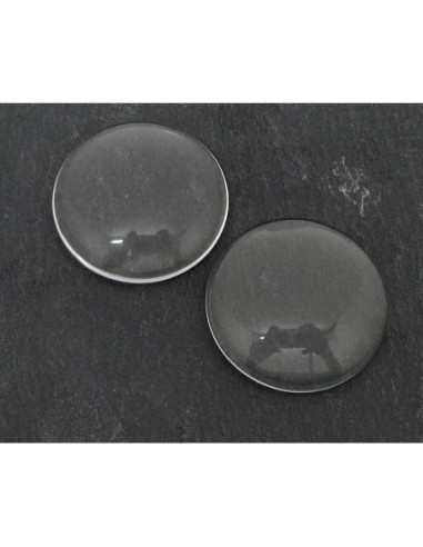 Cabochon rond 35mm loupe en verre Cabochon 35mm