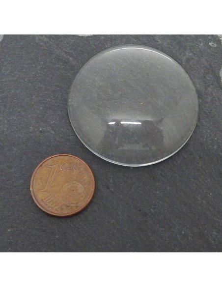 Cabochon rond 35mm loupe en verre Cabochon 35mm