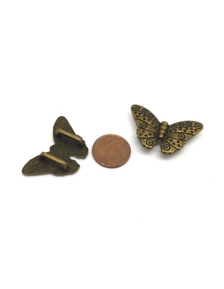 Perles passants papillon